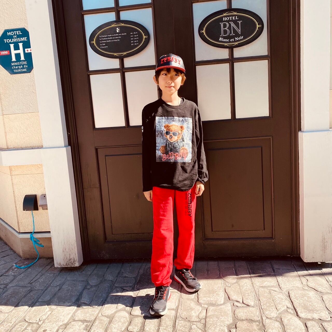 BAD BOY (ADULT: BLACK) | ストリート、ロックテイストの子供服 ZEBABY