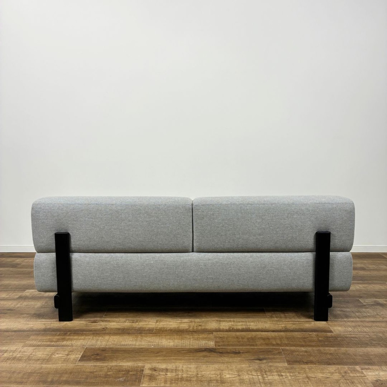 【美品・2025年製】KARIMOKU NEW STANDARD Elephant Sofa 3-Seater Bench カリモク ニュー スタンダード エレファントソファ 3シーター ベンチ U3423XM747 シカモア ブラック 3人掛けソファ【中古】【350サイズ】