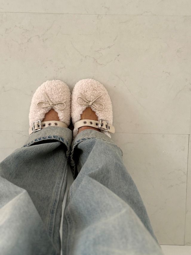 (即納) Fil. / Boa flat shoes (23.5~24.5cm)