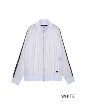 MAISON COOLA シアートラックジャケット (WHITE)　CQ-46024