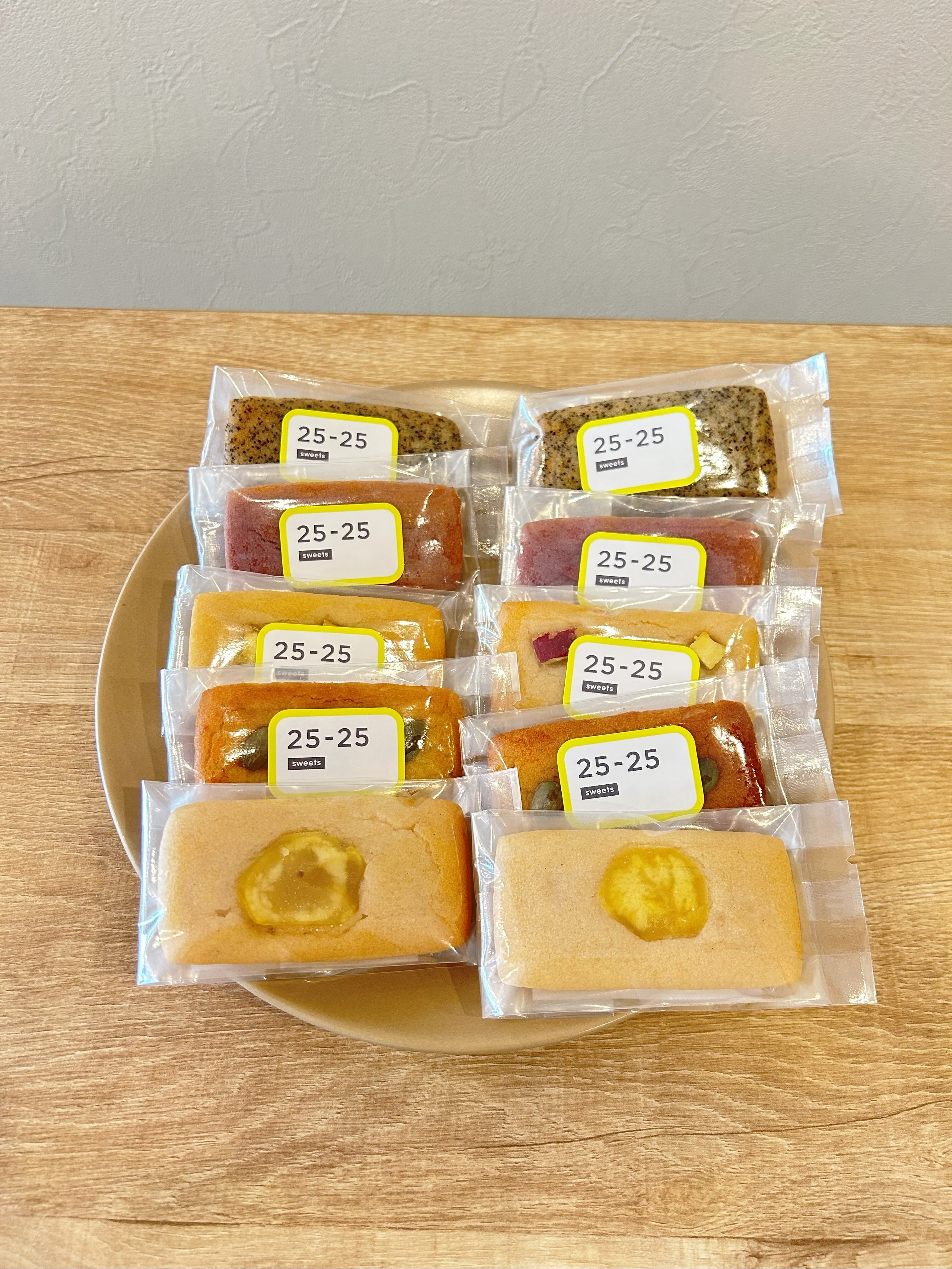 米粉フィナンシェ　秋の味覚　10個セット　