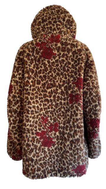 25AW】FUMIE TANAKA フミエタナカ / leopard boa food / ボアコート