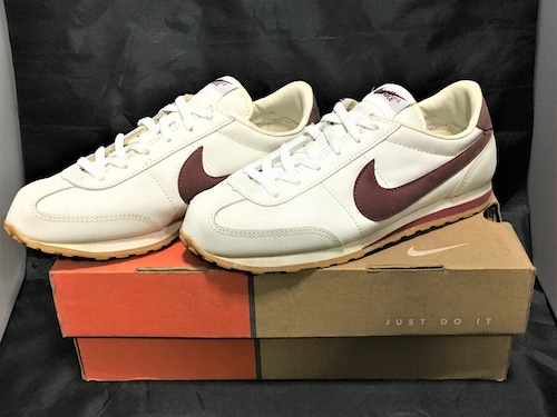 NIKE（ナイキ） MACH RUNNER BASIC（マッハランナー ベーシック）6.5 24.5cm ホワイト/赤茶⑥