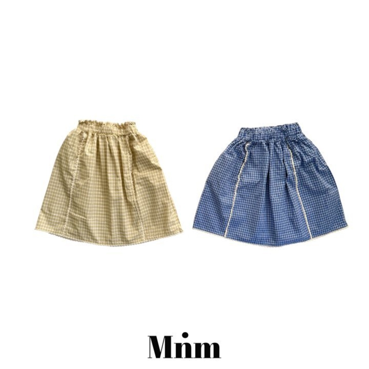 【取寄/韓国直送】MINIMAL 26/SM チェックレーススカート