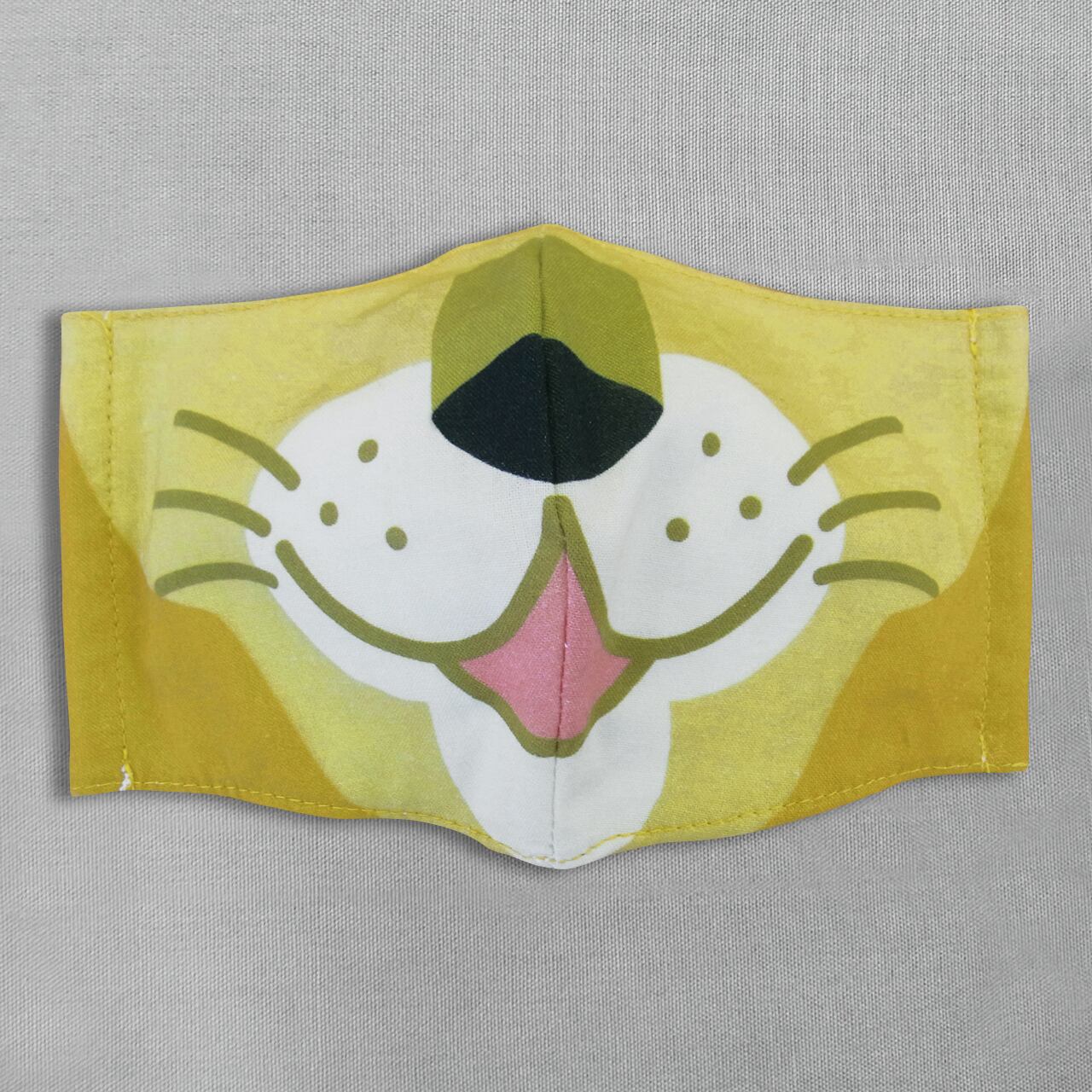 ライオン 動物マスク 藍染アイテム 動物マスク 布製マスクの製造販売 水野染工場
