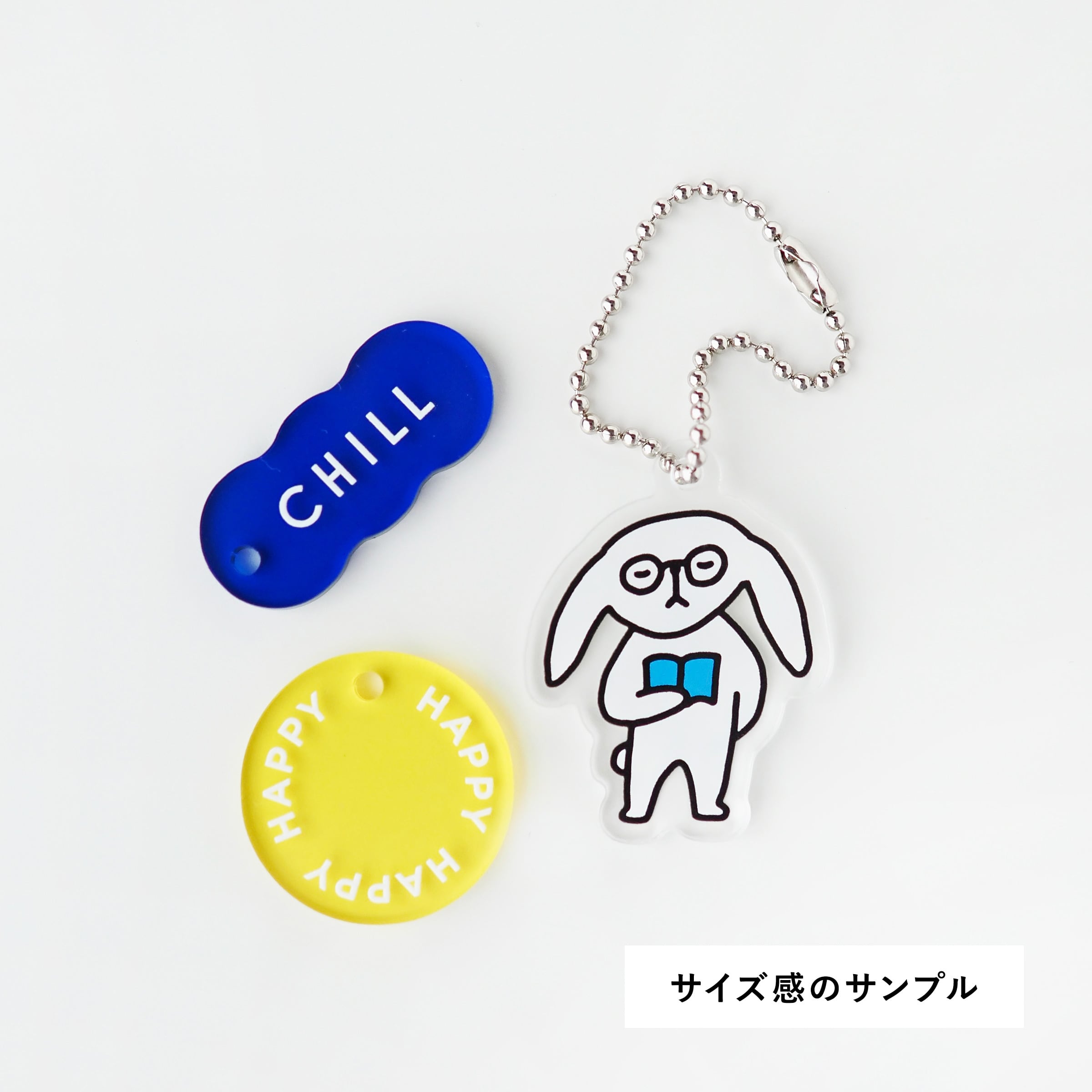 CHILL CHILL CHILL｜カラー｜アクリルチャーム｜hattel | ASANEL
