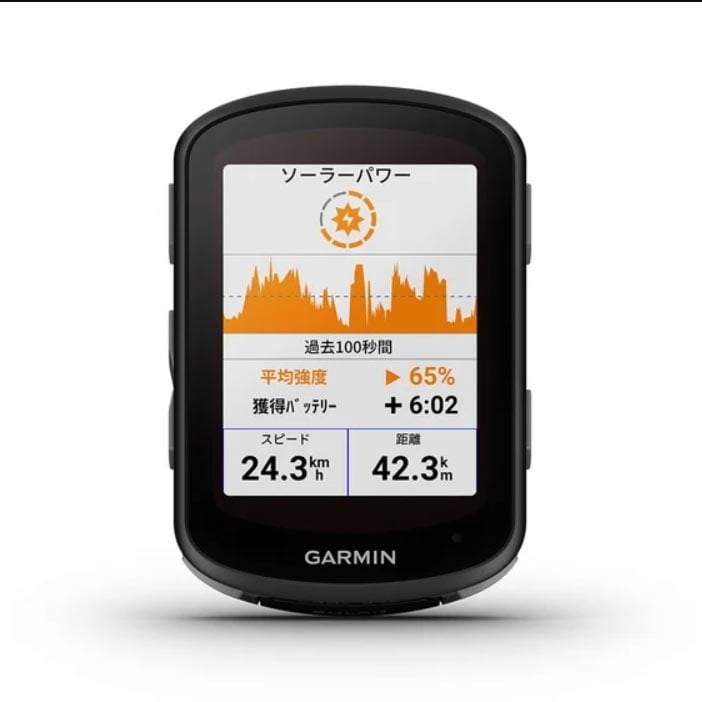 GARMIN（ガーミン）Edge 840 Solar 本体のみ（ソーラー充電対応 ...