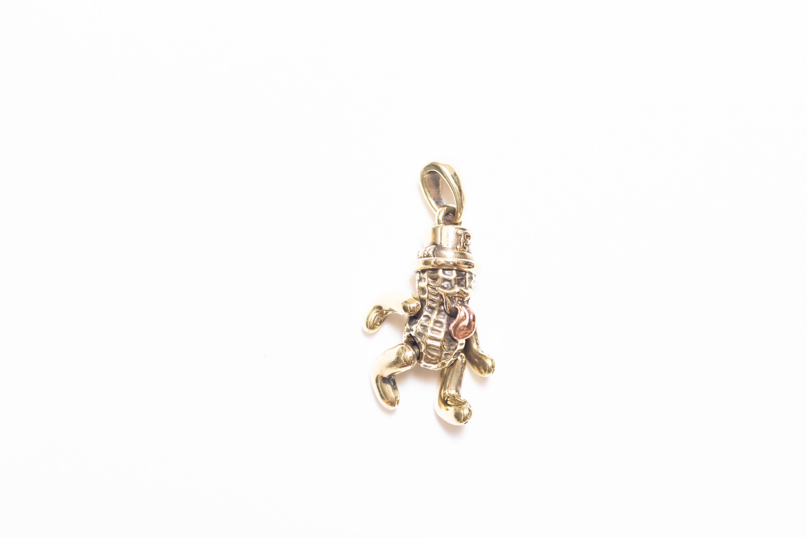 TEDDY BEROPEANUTS (brass) | Peanuts&Co