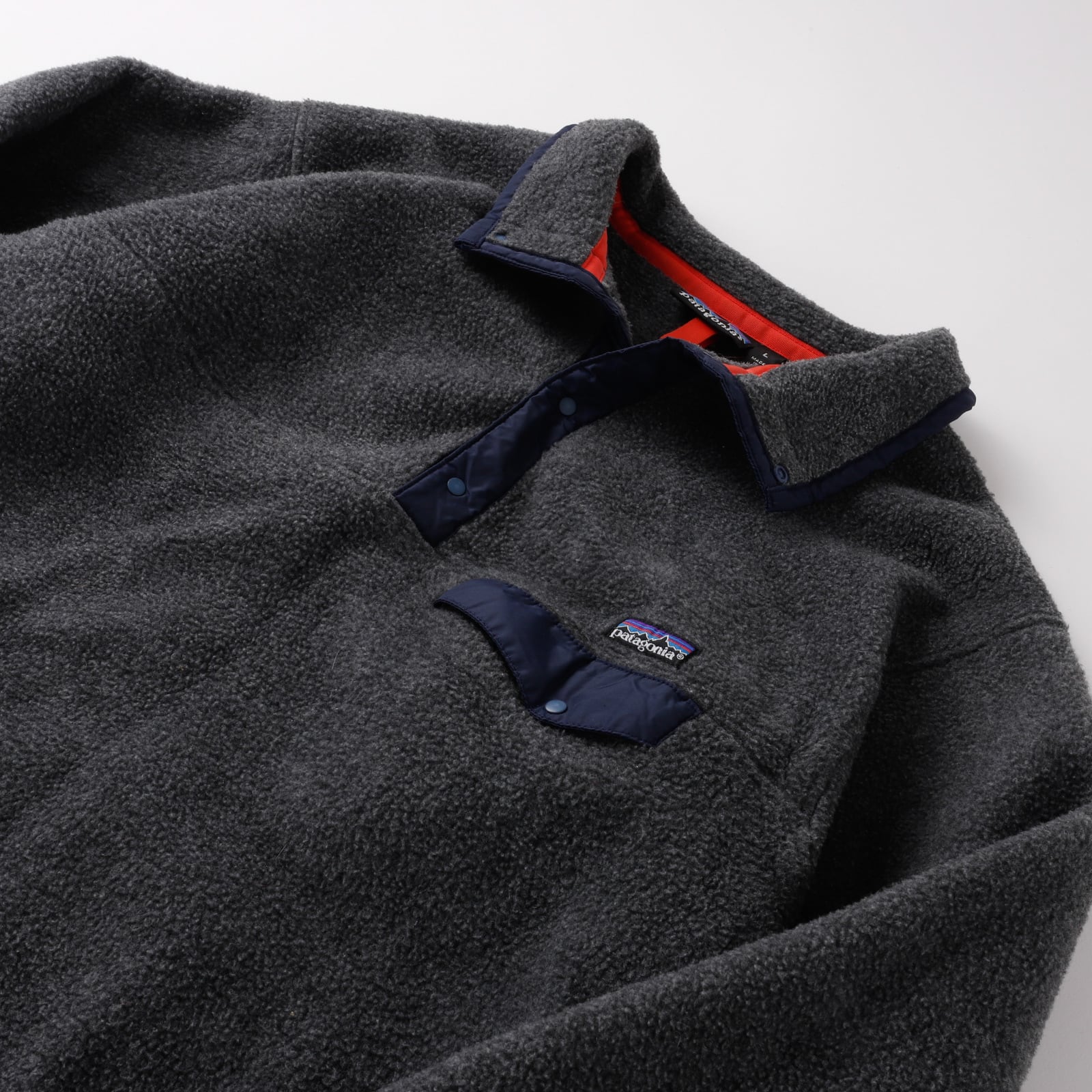 パタゴニア　90年代前期　激レア　フリースグローブ　サカジャウィアパターン 極美品】90s Patagonia fleece jacket SYNCHILLA SNAP-T made in USA