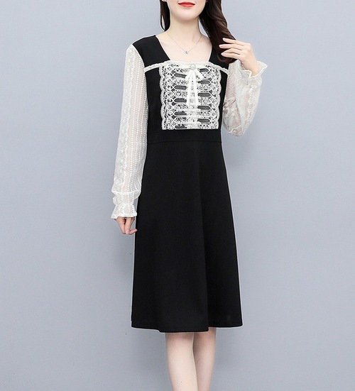 【大きいサイズL-5XL】【秋冬新作】ファッションワンピース#scimti-201227