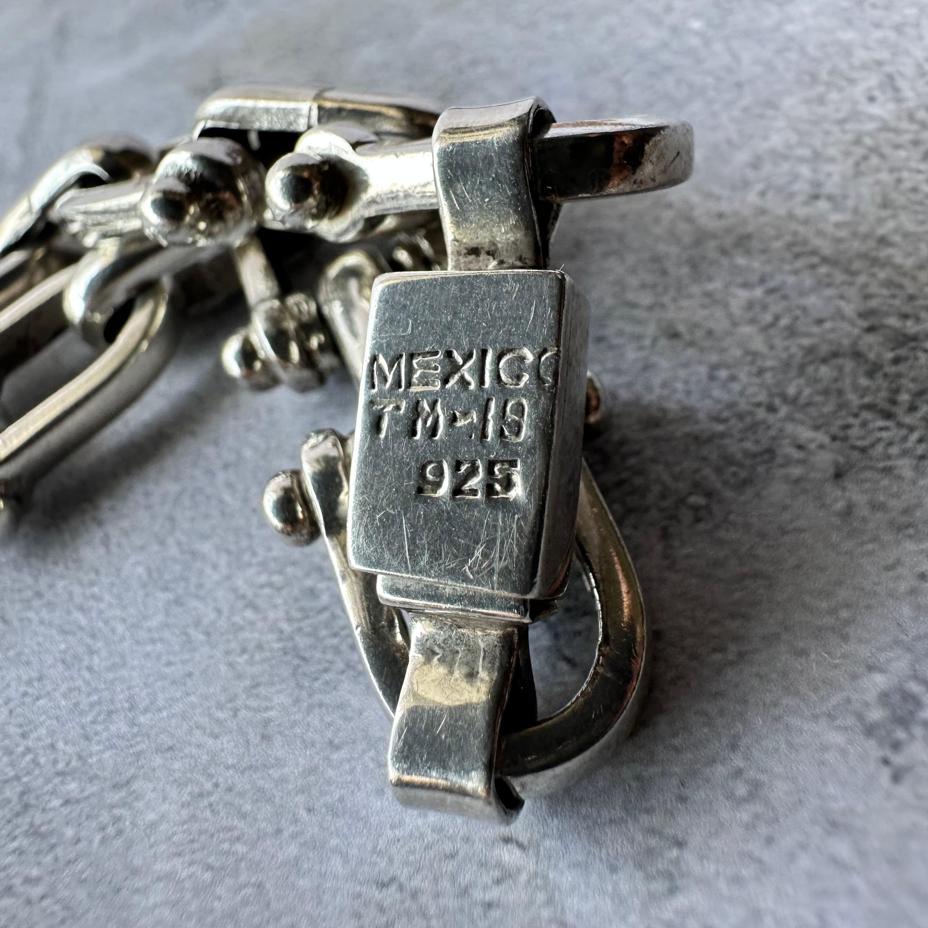 多彩な輝き】レインボー Silver 925 刻印 90s Vintage Ring シルバー 