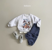 【取寄】teteco ビンテージMTM|秋服|韓国子供服| 26/AT