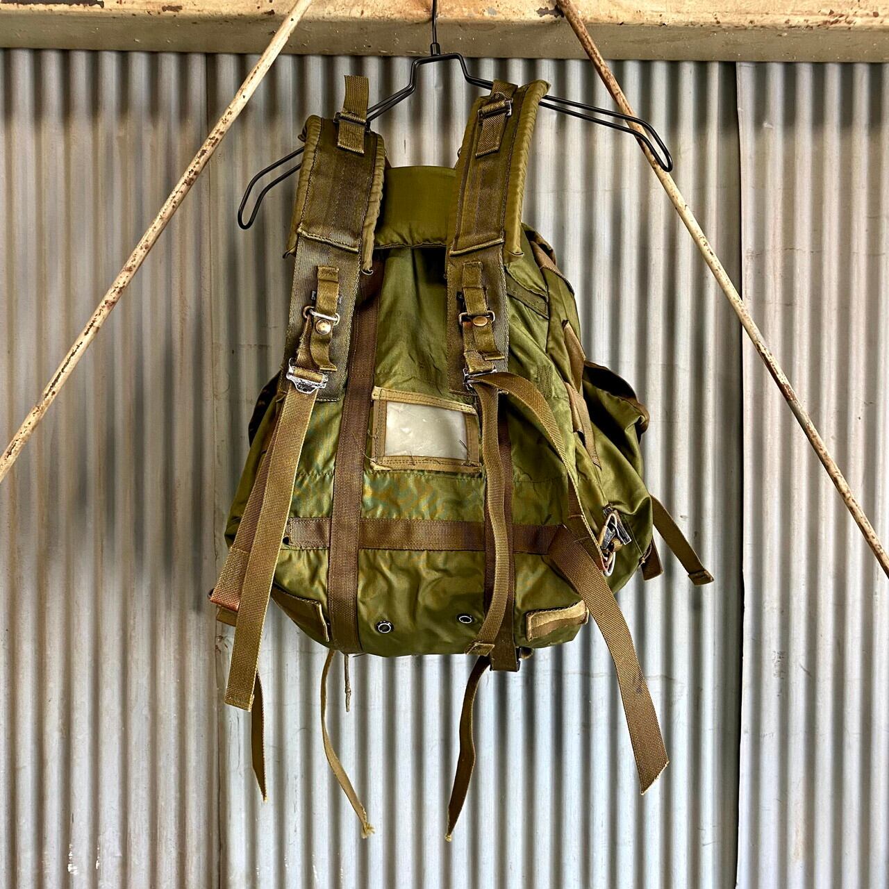 70年代 U.S.ARMY 米軍実品 LC-1 ナイロン アリスパック フィールド