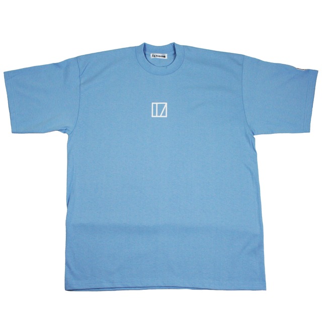 INAME logo sunflower print T-shirt (Sky blue)
