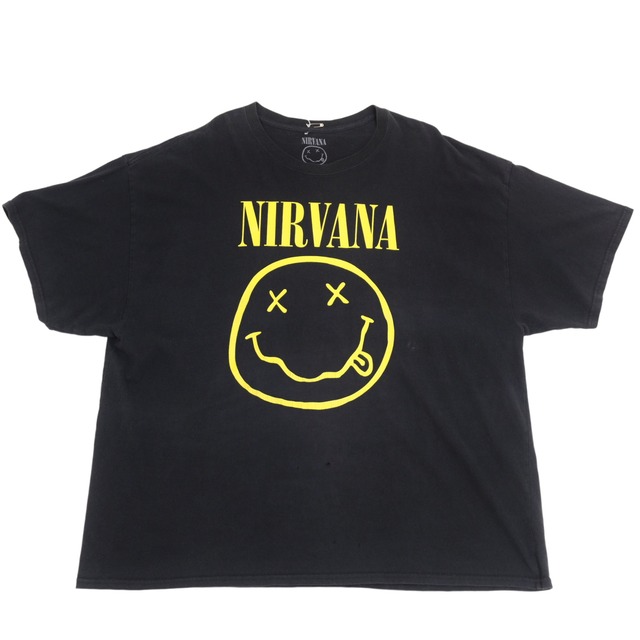 00s 公式 Nirvana オフィシャル ロンT スマイルtシャツ