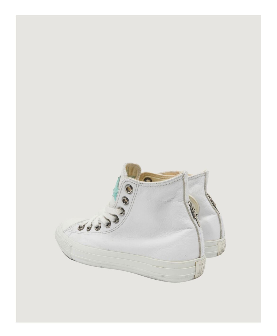 CHROME HEARTS クロムハーツ Converse Star Patch Leather Chuck