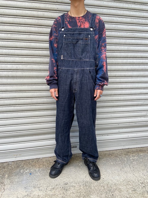『送料無料』90s SILVER TAB シルバータブ　デニムオーバーオール　リーバイス　M