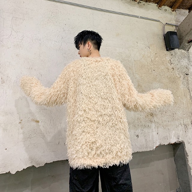 殺人者 ローブ 共和国 モコモコ ニット メンズ Fiftyone Jp