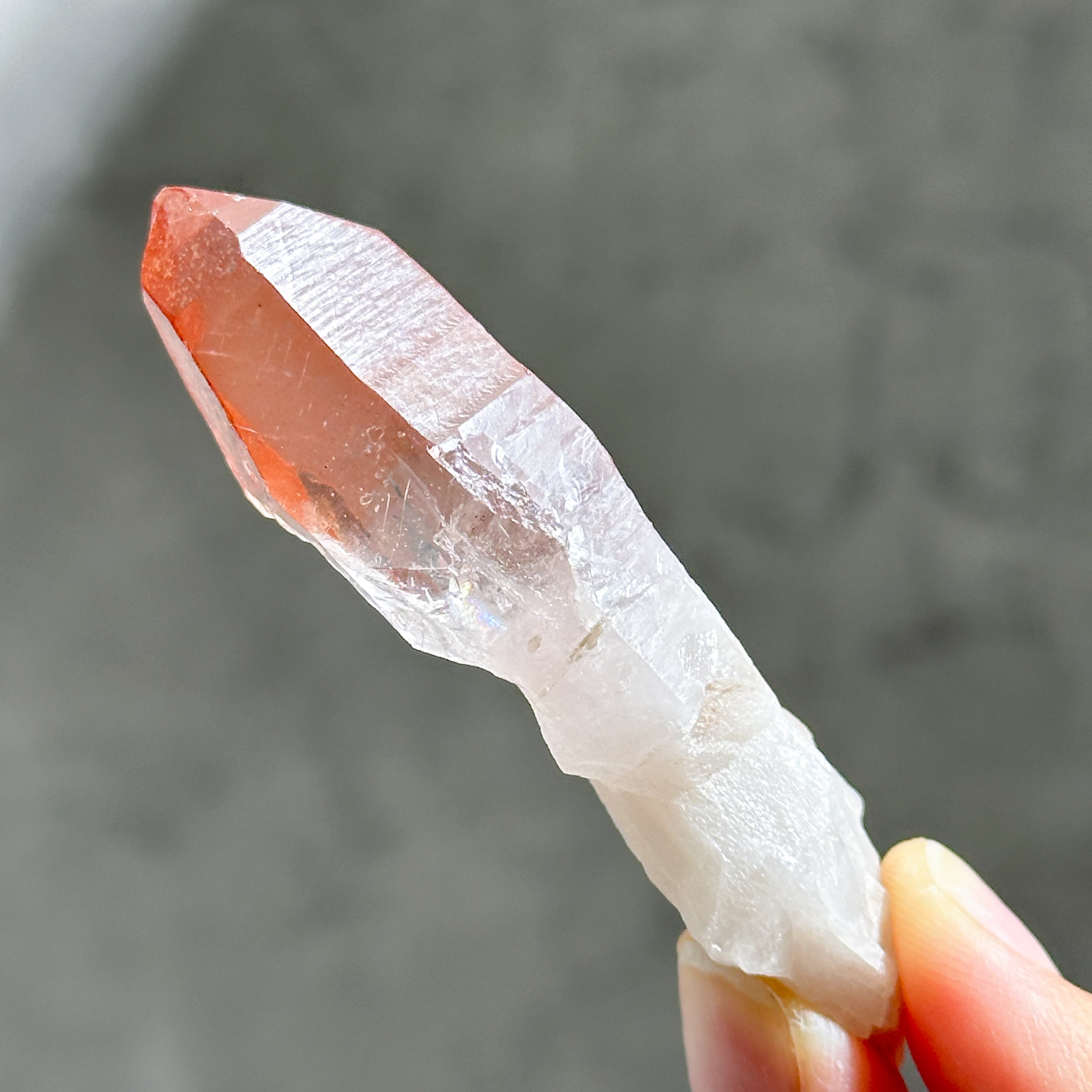 レコードキーパー入り△ミナスジェライス産ピンクレムリアン 原石42◇ Pink Lemurian ◇天然石・パワーストーン
