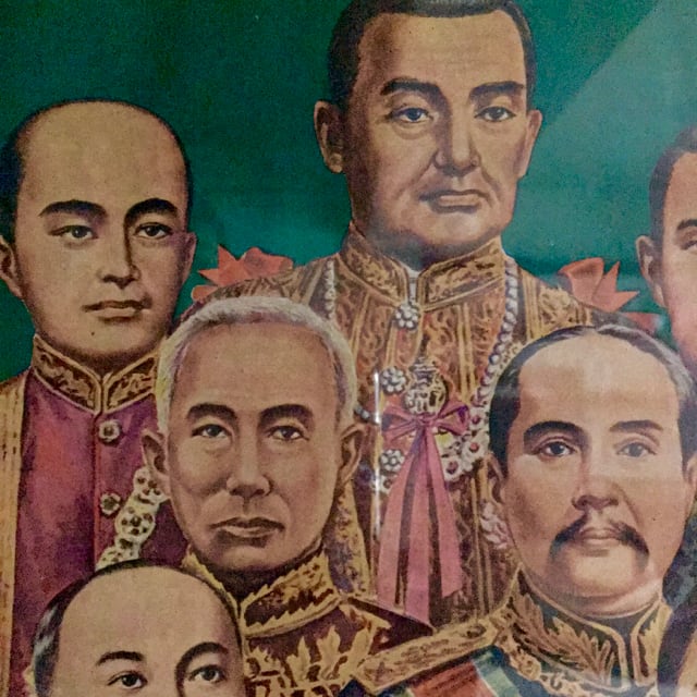 タイ国王のヴィンテージポスター｜Vintage Poster of Kings of
