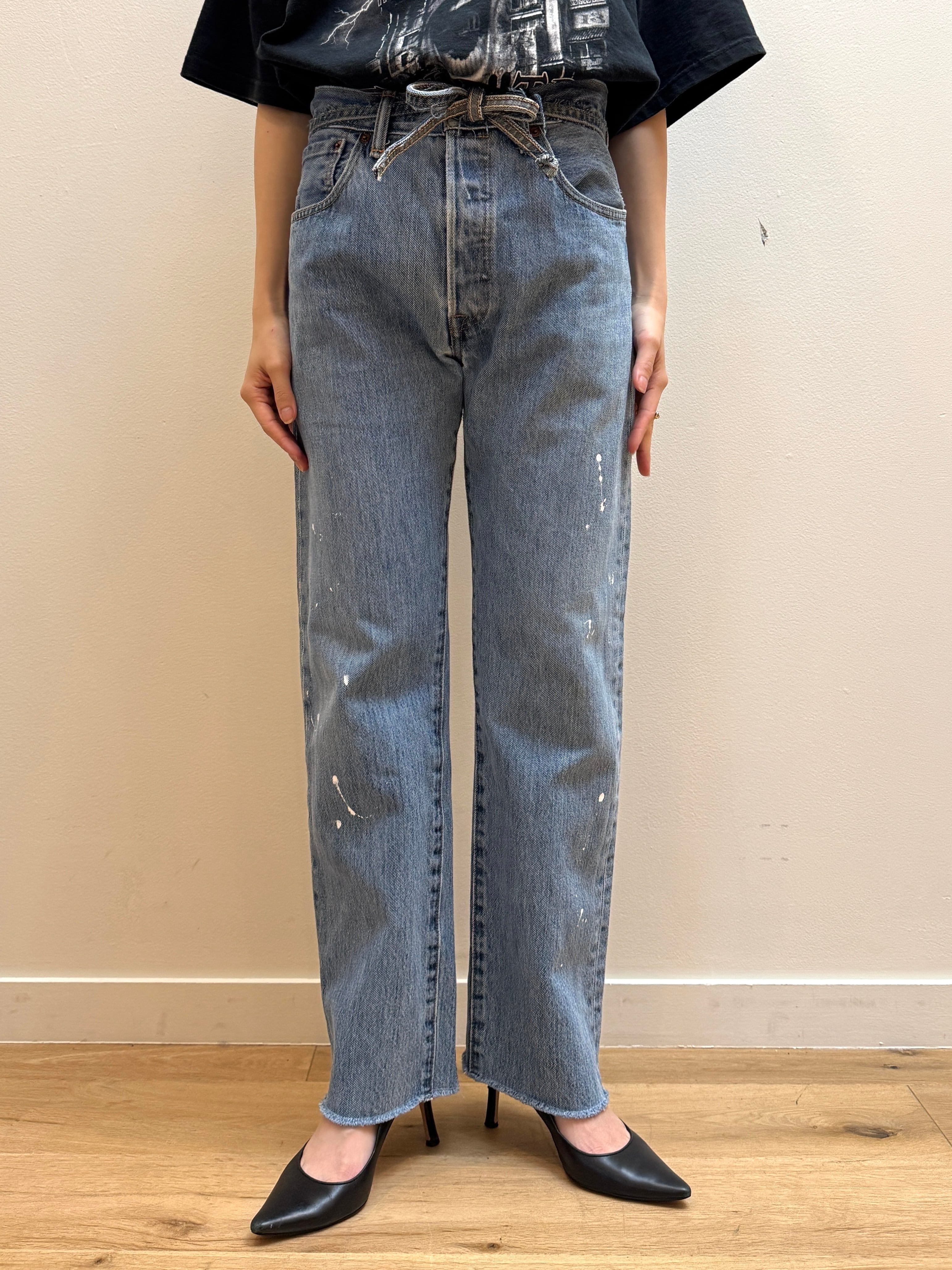 PA11-2 USED CUT OFF DENIM RESIZE