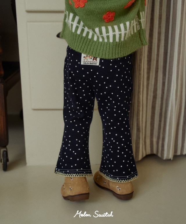 韓国子供服 / 26winter / MelonSwitch / スターブーツカットパンツ / キッズ / 冬服 *3~11*