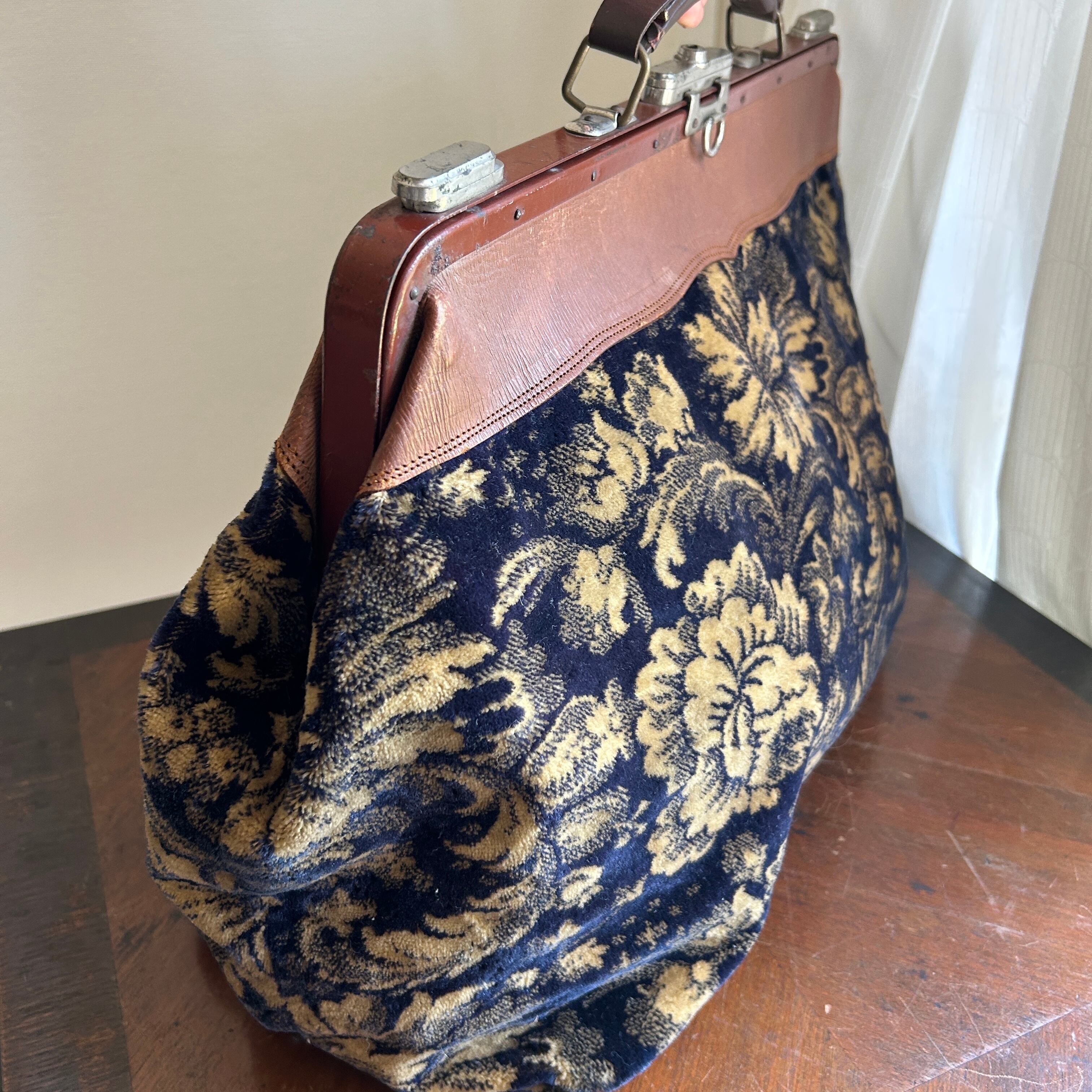 アンティーク 大正〜昭和初期 杉江さんの大きな旅行鞄 | bonbidou22