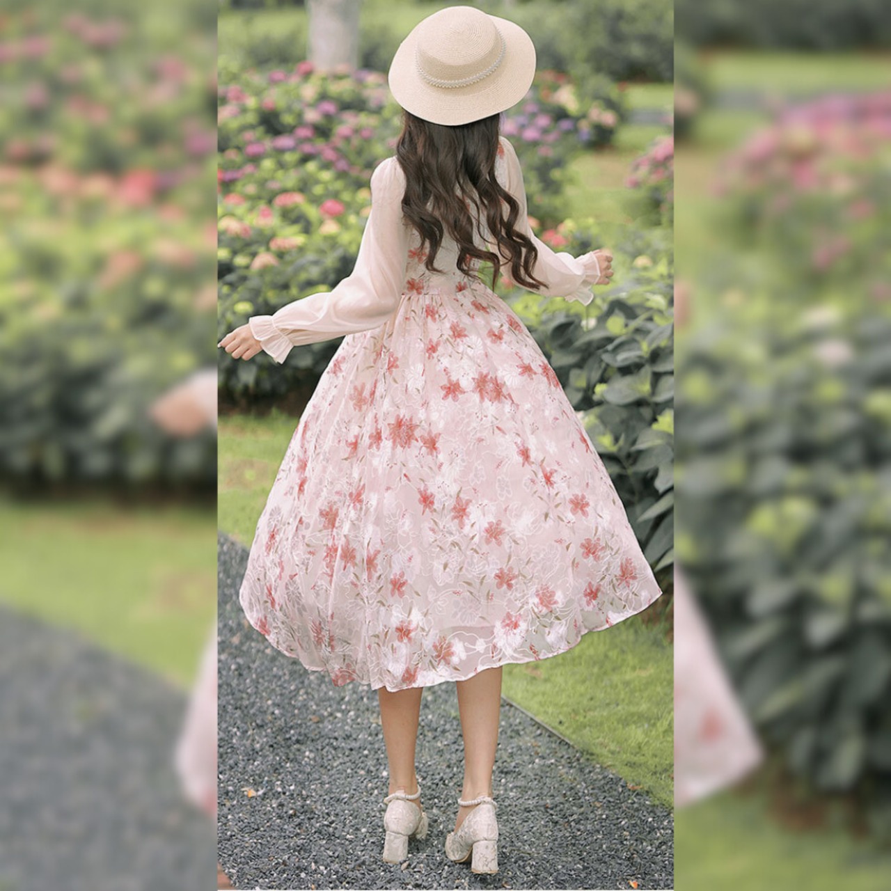 Artistic Retro Dress 5083