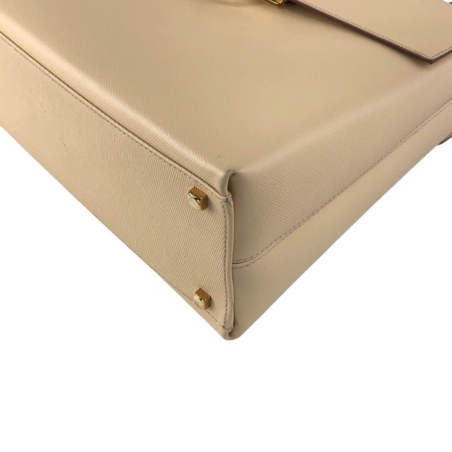 Salvatore Ferragamo サルヴァトーレ フェラガモ ハンドバッグ ベージュ ガンチーニ レザー 2way vintage ヴィンテージ オールド khdcf6