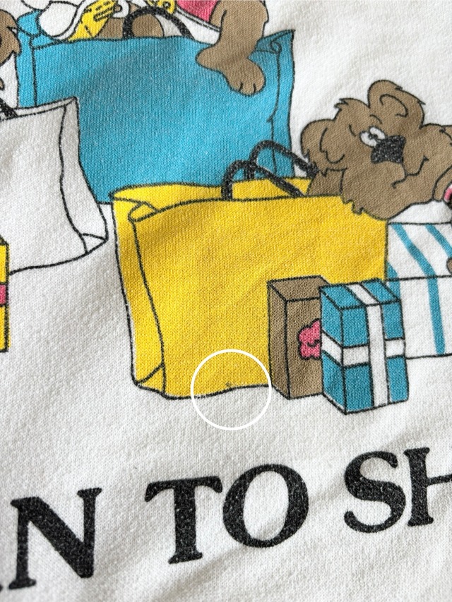 【6-8T・vintage】USA製 BORN TO SHOP スウェット