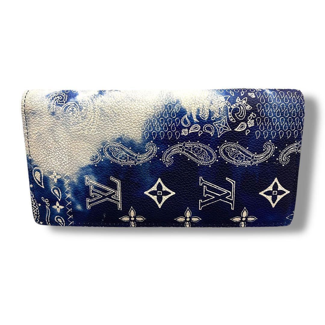 LOUIS VUITTON ヴィトン ポルトフォイユ ブラザ バンダナ 長財布 LOUIS VUITTON ヴィトン ポルトフォイユ ブラザ バンダナ 長財布