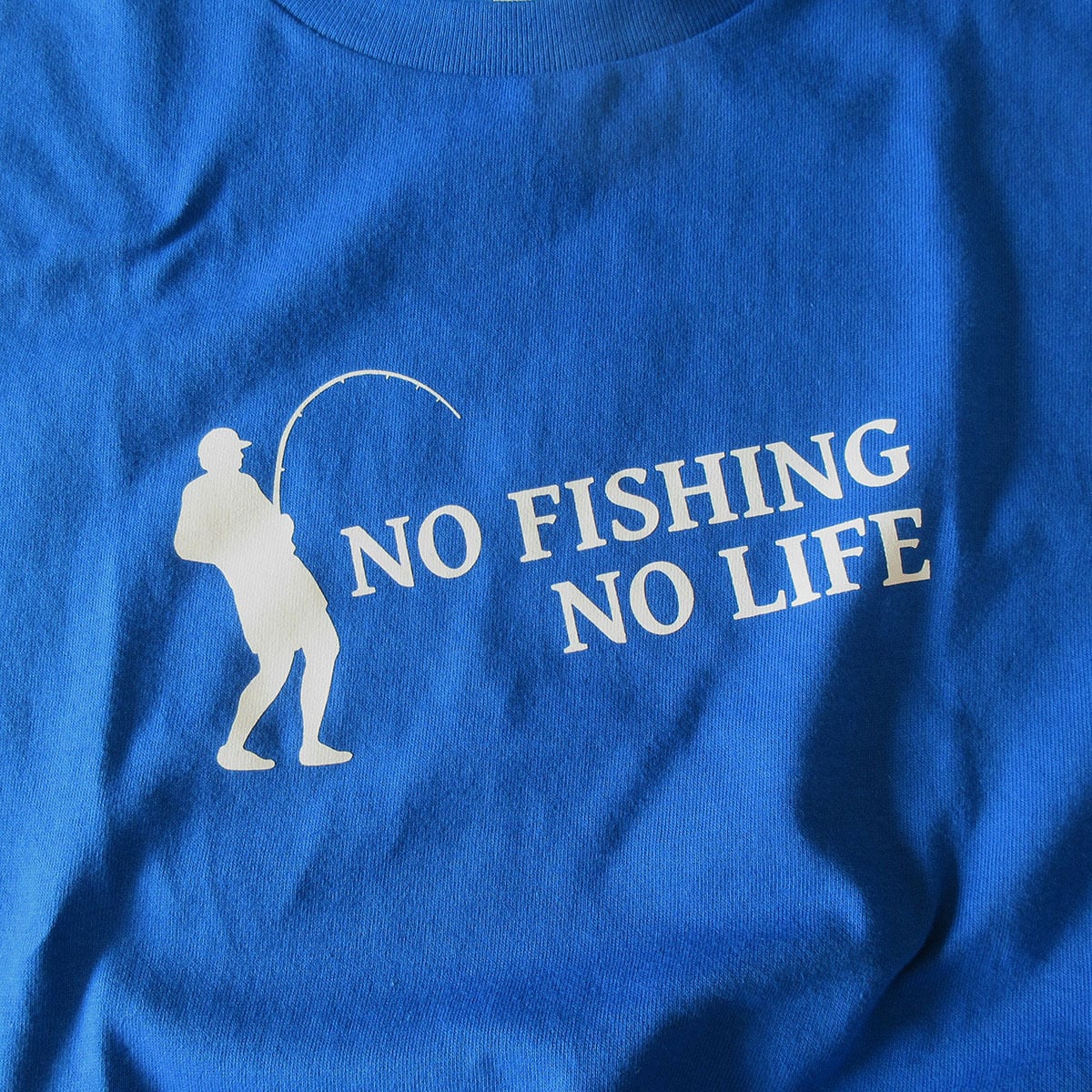 NO FISHING NO LIFE Tシャツ ms24 釣り好き 釣り人 誕生日 父の日 敬老の日 ギフト プレゼント