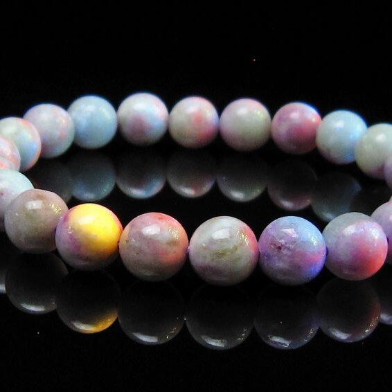 ハックマナイト ブレスレット 9mm 一点物 メール便可 111-49400