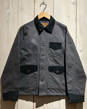 【a.k.a.C.a.k.a vintage】Corduroy Switching Vintage Loose Duck Jacket