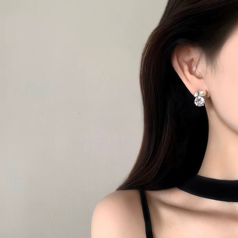maruo ルミエール ピアス グリーン×シルバー Pierces ピアス | maruo
