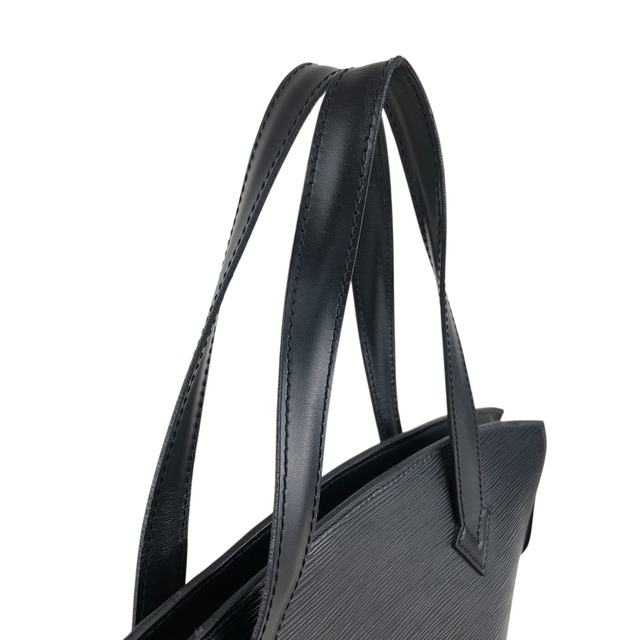 LOUIS VUITTON ルイヴィトン エピ ハンドバッグ ブラック レザー サンジャック vintage ヴィンテージ オールド 4x34wg