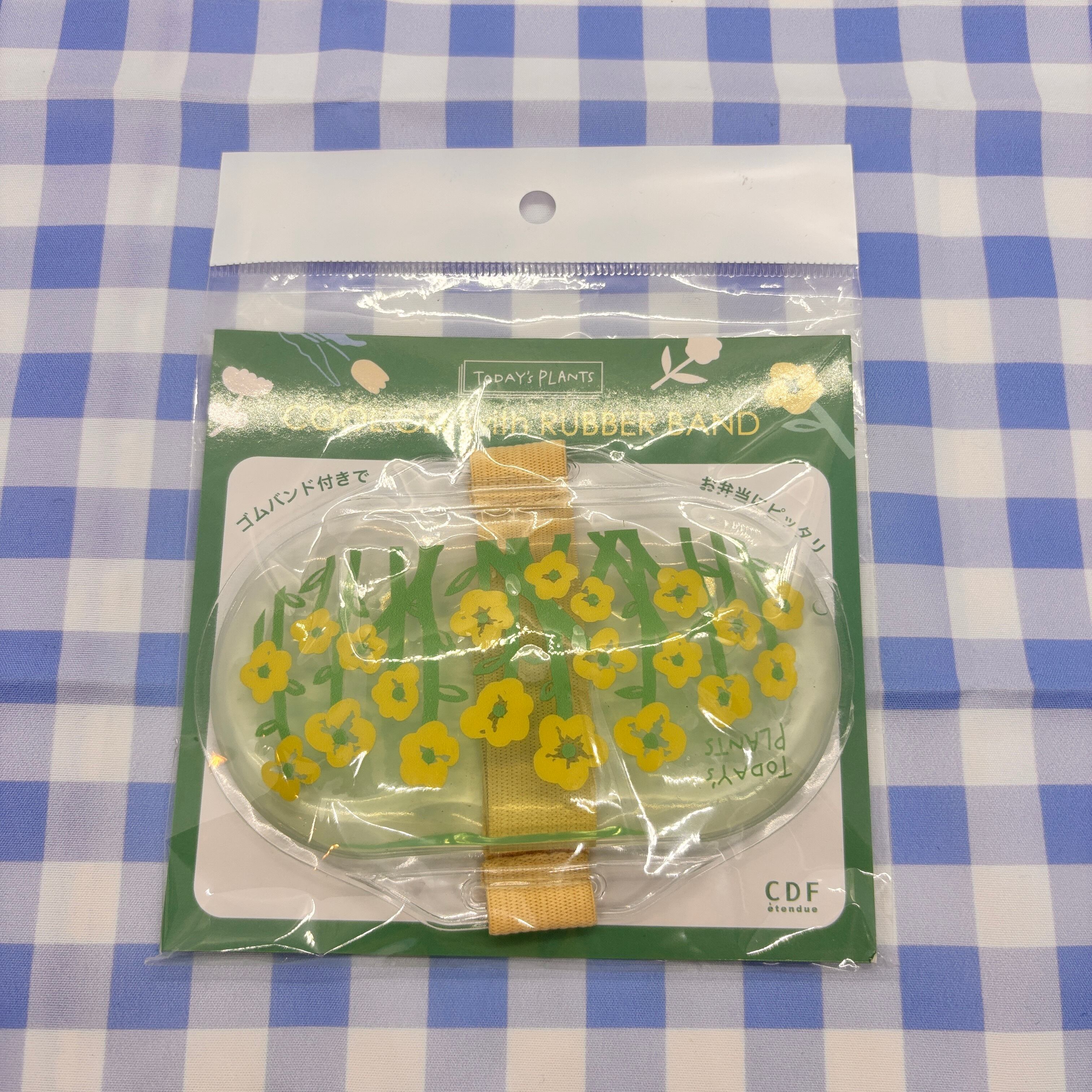 保冷剤 弁当 ジェル 花 トゥデイズプランツ／バンド付きクールジェル