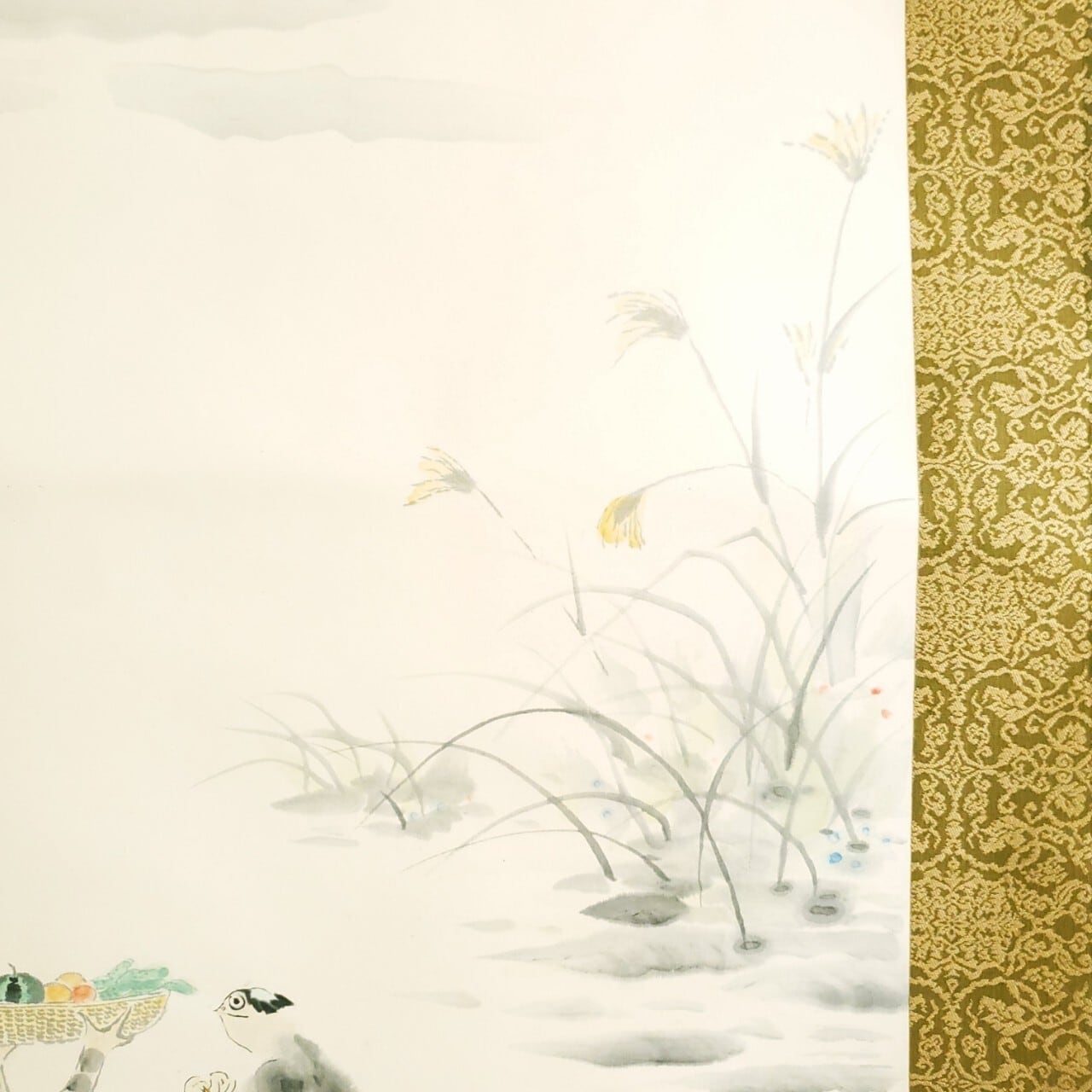 掛け軸 落款在り 広井稔 『河童』 | アンティーク雑貨・家具・骨董品