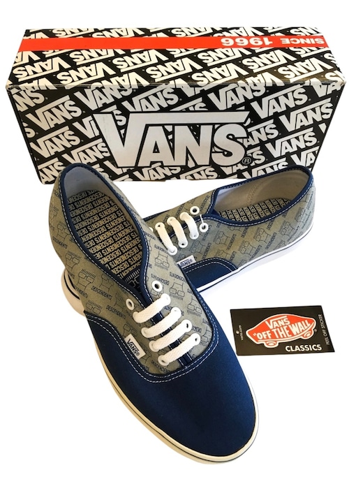 VANS × DESCENDENTS AUTHENTIC ORIGINAL / DEADSTOCK / US 10