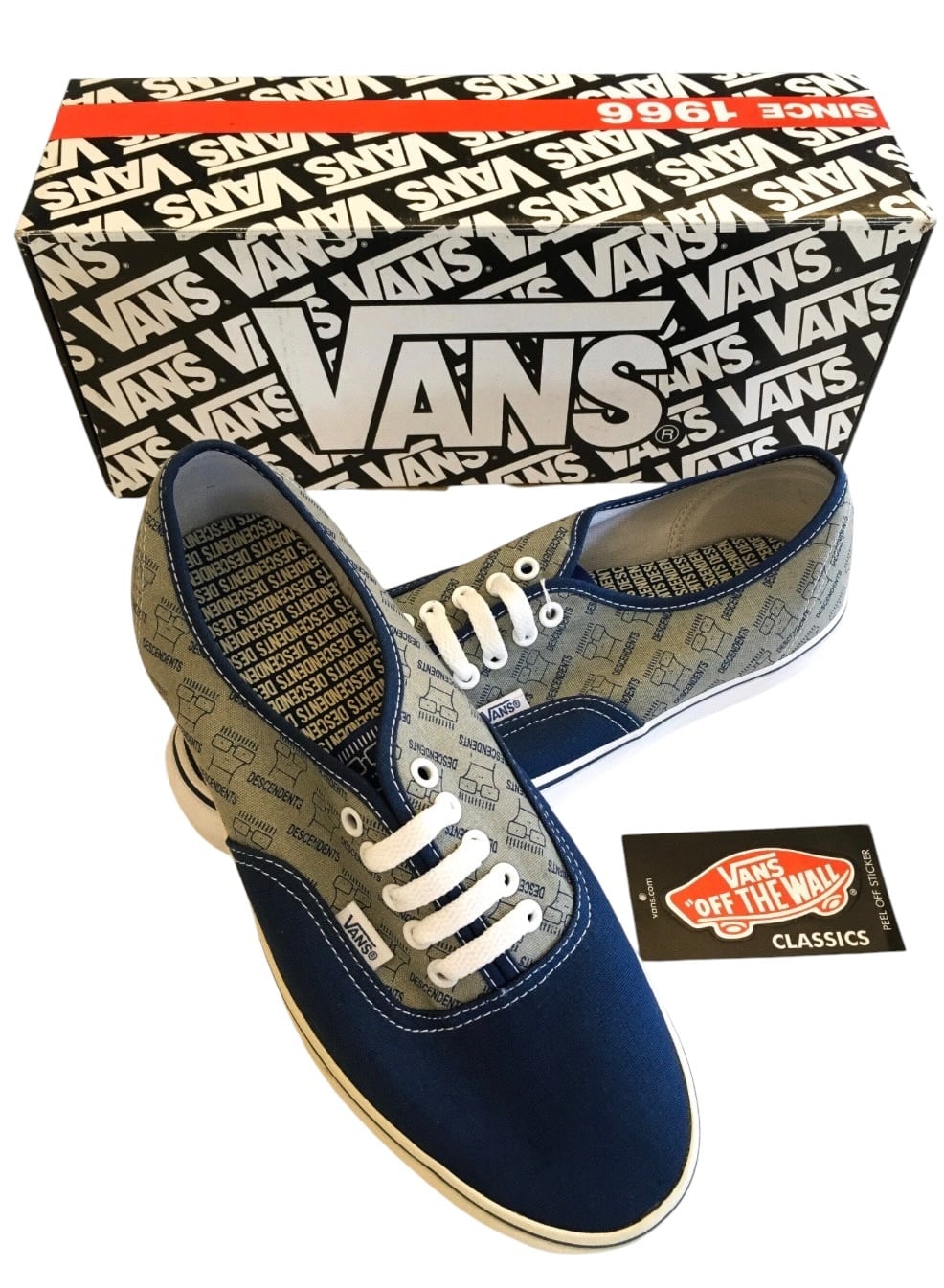 VANS × DESCENDENTS AUTHENTIC ORIGINAL / DEADSTOCK / US 10
