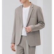 シングルブレスト テーパードジャケット＆パンツ セットアップ af0388