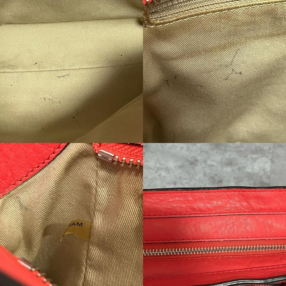 COACH】コーチ 無地ハンドバッグ レザー 2WAYショルダーバッグ レザー