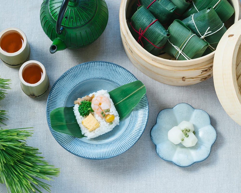 千菊深皿（白・青） 17㎝ | 砺波商店
