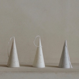 cone crayon candle 4colors / ヴィンテージ オブジェ 円錐 コーン アロマ キャンドル 韓国 北欧