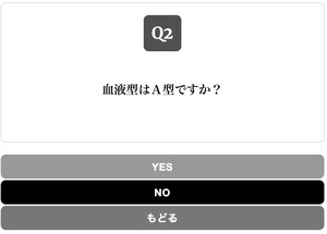 Yes/No Chart BLACK スタイル