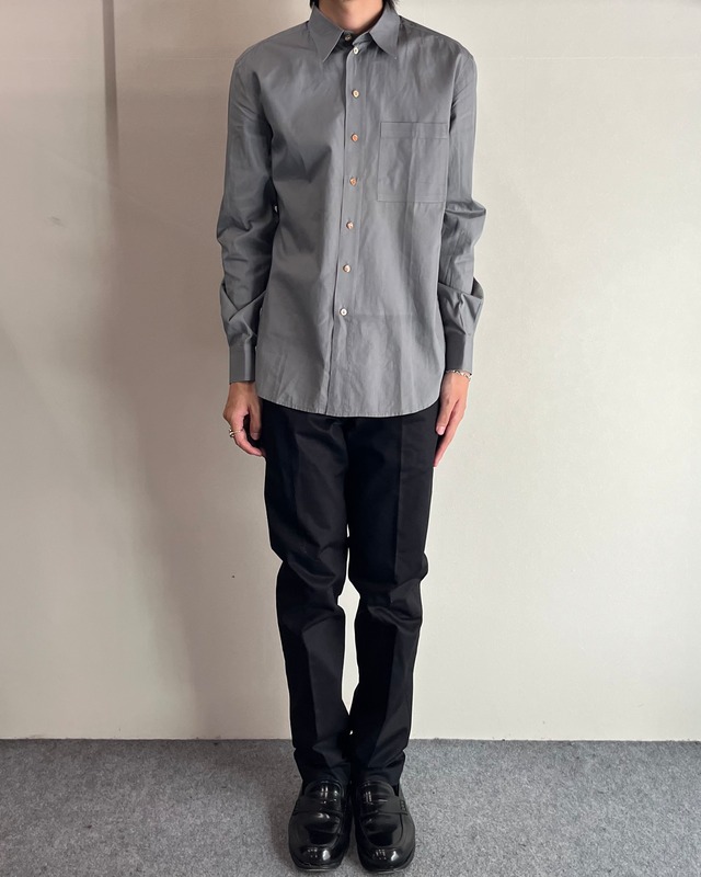 【Jean Paul Gaultier CLASSIQUE】shell button shirt