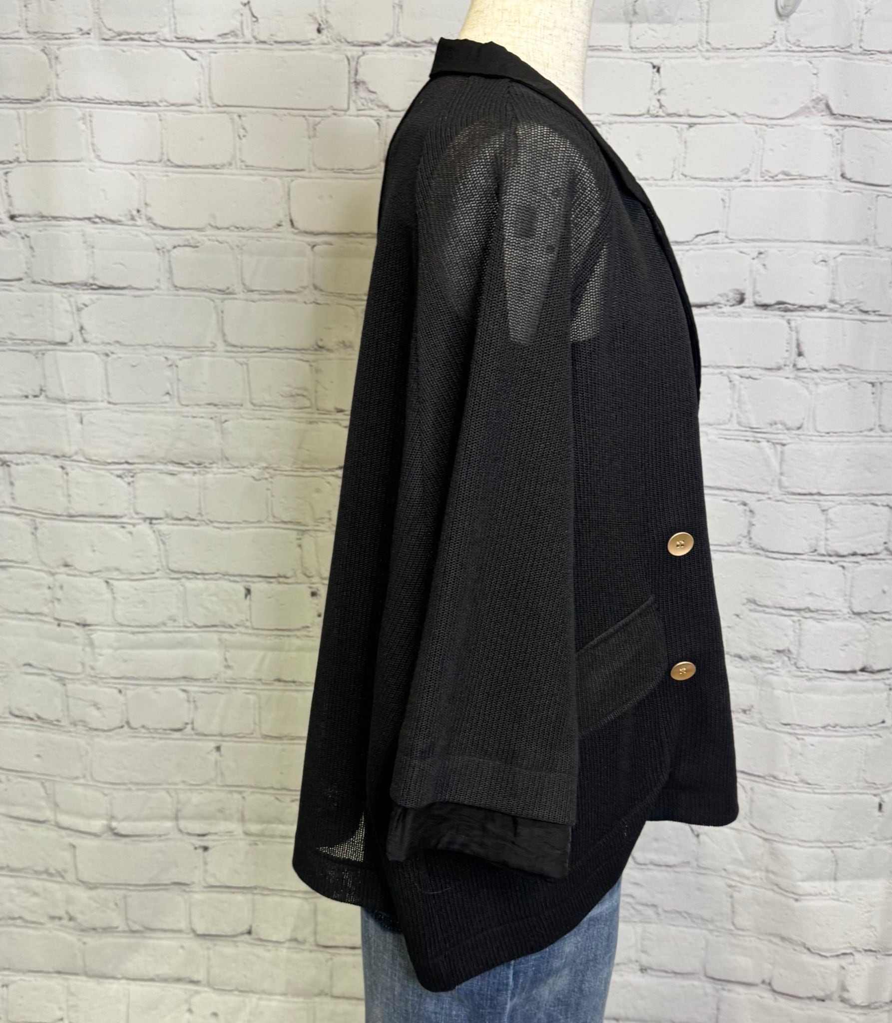 CYAN TOKYO シアントーキョー ニットライクメッシュWジャケット 601453