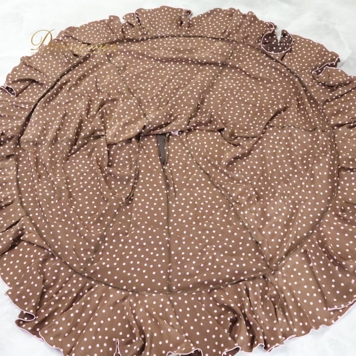 フラメンコ 衣装 ファルダ スカート CANELA PURA ボランテ フリル 水玉