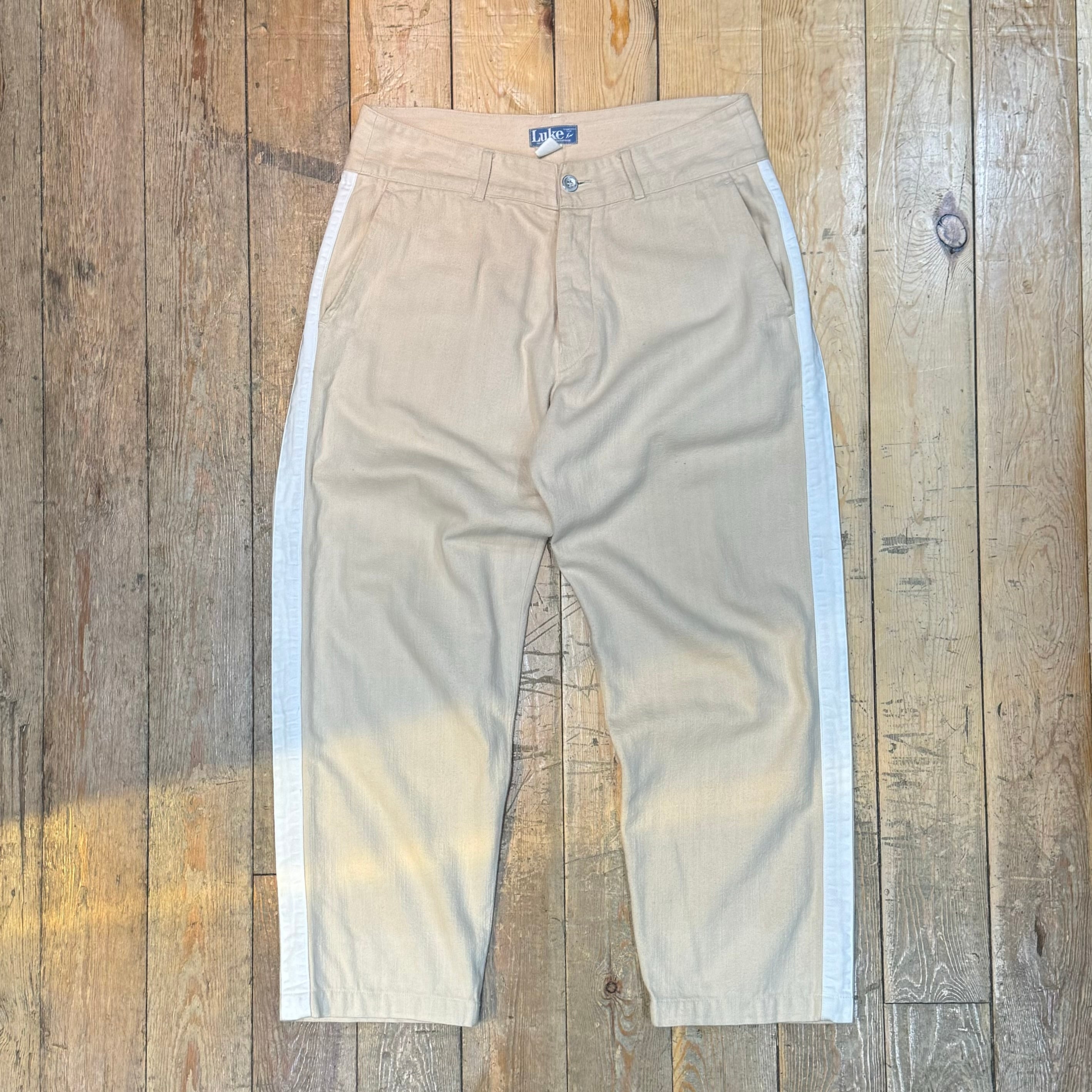GOODENOUGH ルークラインパンツシャンブレーL 美品 GOODENOUGH ルークラインパンツシャンブレーL 美品
