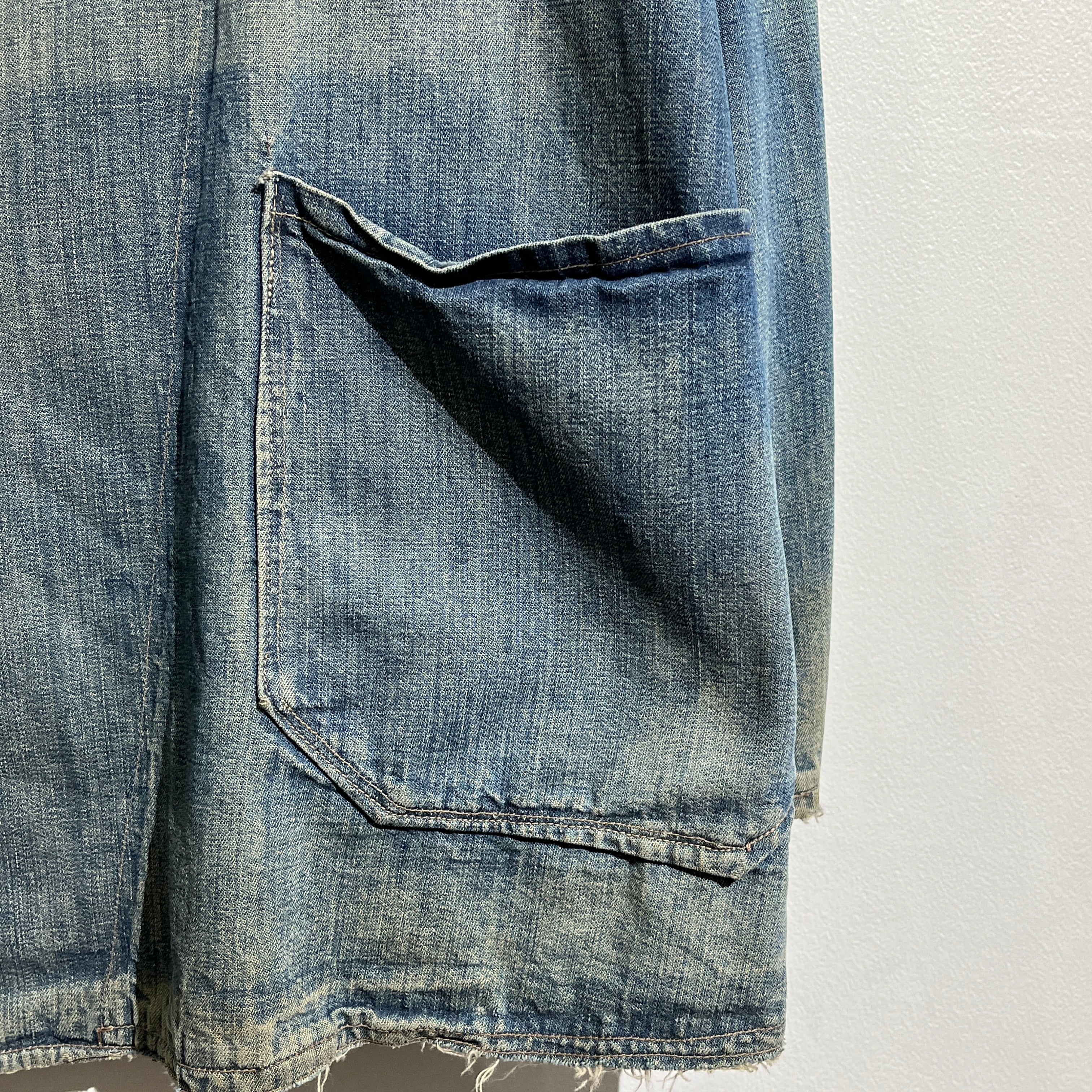 20s 3Pockets Denim Coverall 20年代 3ポケット デニム カバーオール